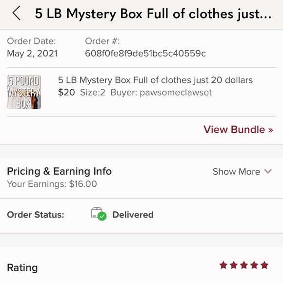 5 Stars 5LB Mystery Box Full of Clothes/goodies /treasure 30 dollars - Picture 6 of 10